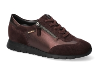 chaussure mobils lacets donia prune